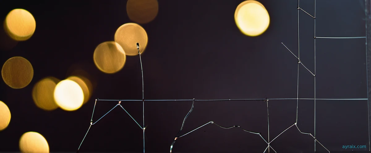 A cluster of glowing points connected by thin lines, constellation metaphor