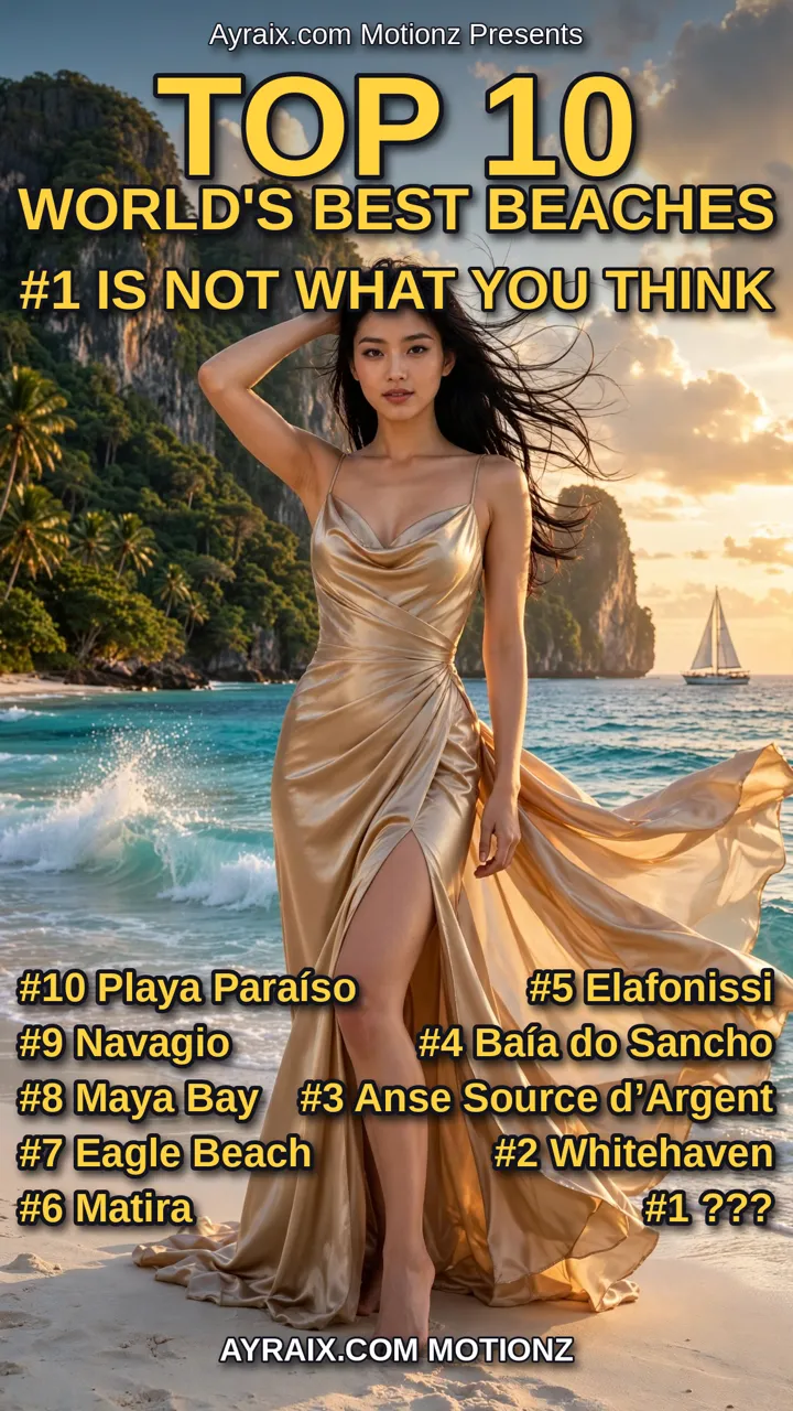 Season 3 Episode 1 poster: 10 Best Beaches Zara Toured