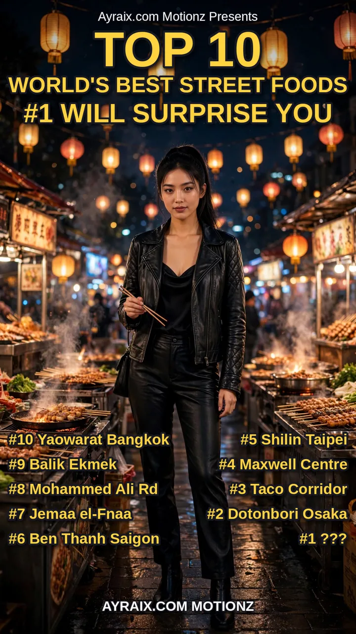 Season 3 Episode 3 poster: Street Foods