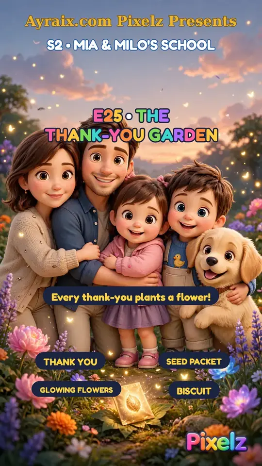 E25 The Thank-You Garden, Season 2 finale poster