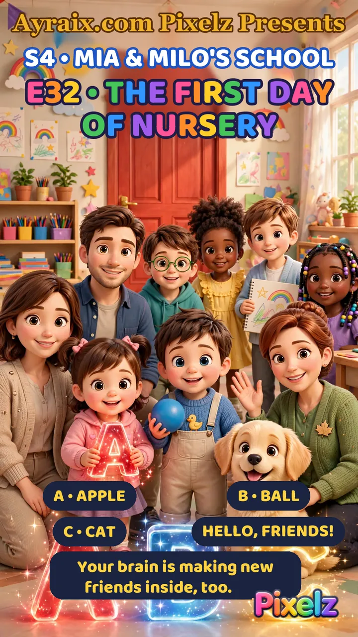 E32 The First Day of Nursery poster