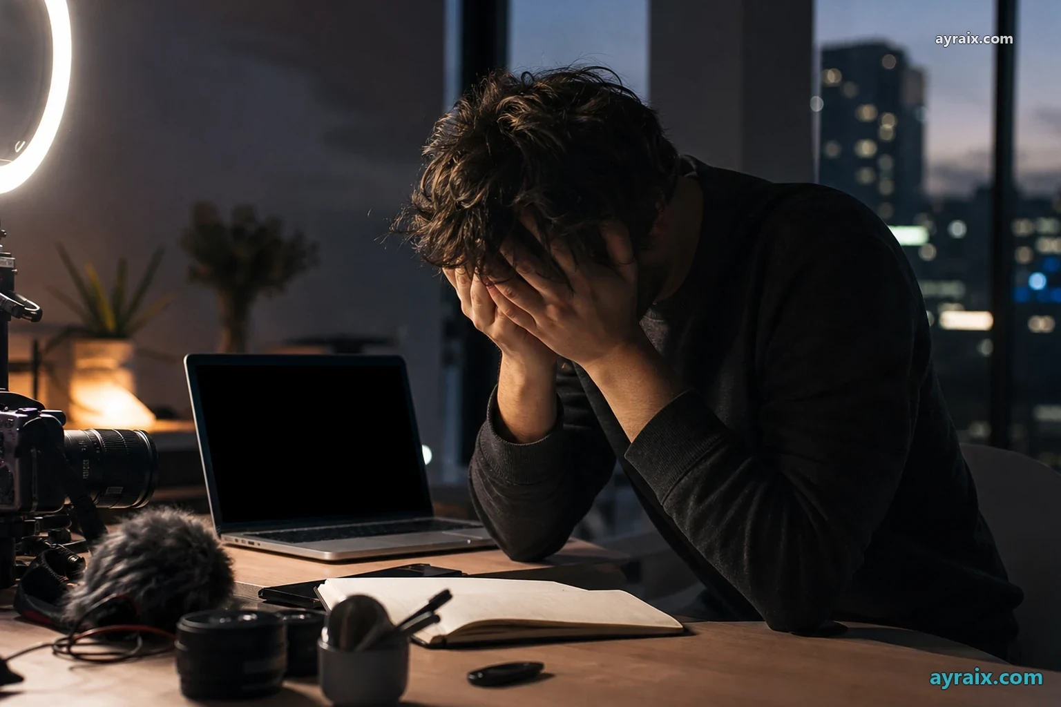 Burnout isn't a bug in the creator economy — it's the planned endpoint of a system built on constant production.
